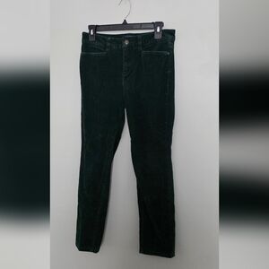 Talbots Forest Green Corduroy Trousers
